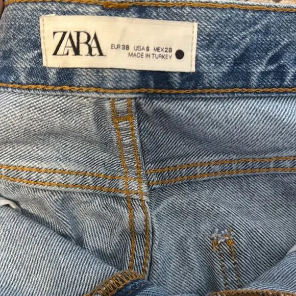 Zara “pepper mom Jean” size 6 - Picture 5 of 15